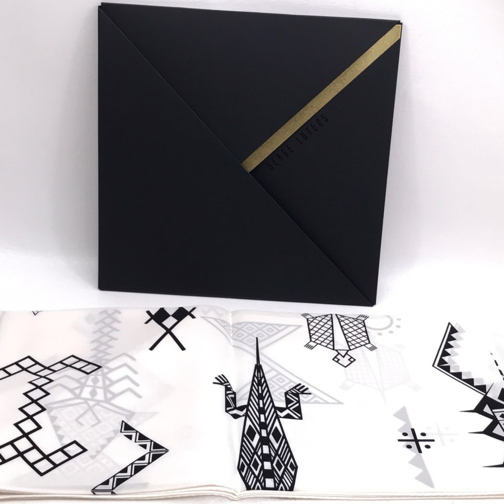 SERGE LUTENS Signes Berberes 100% Silk Scarf